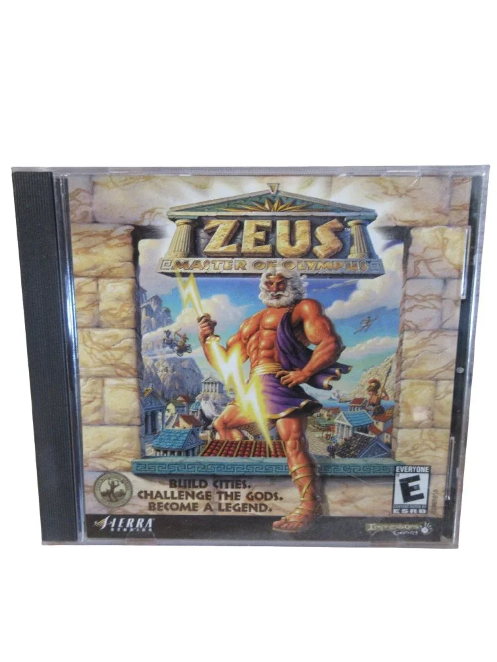 Zeus: Master of Olympus (PC, 2000) RTS Game Sierra Studios